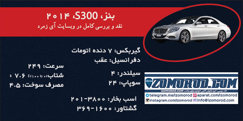 review-infography-benz-s300-2014